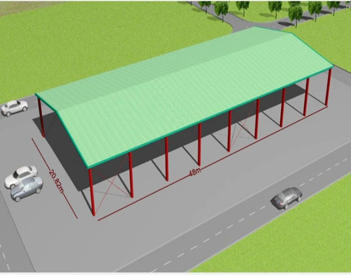Steel Structure Cow Shed factory