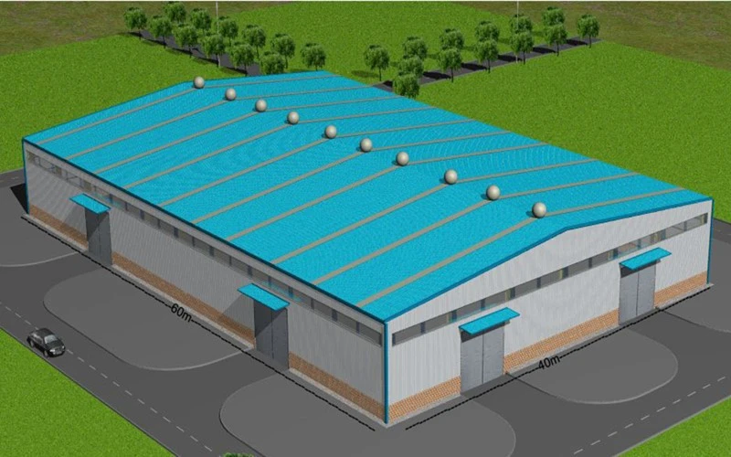 40x60 steel building