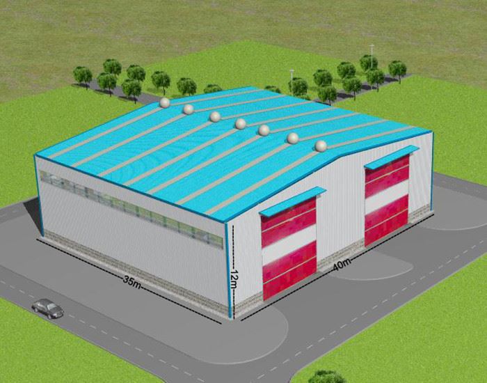 Prefabricated Steel Workshop